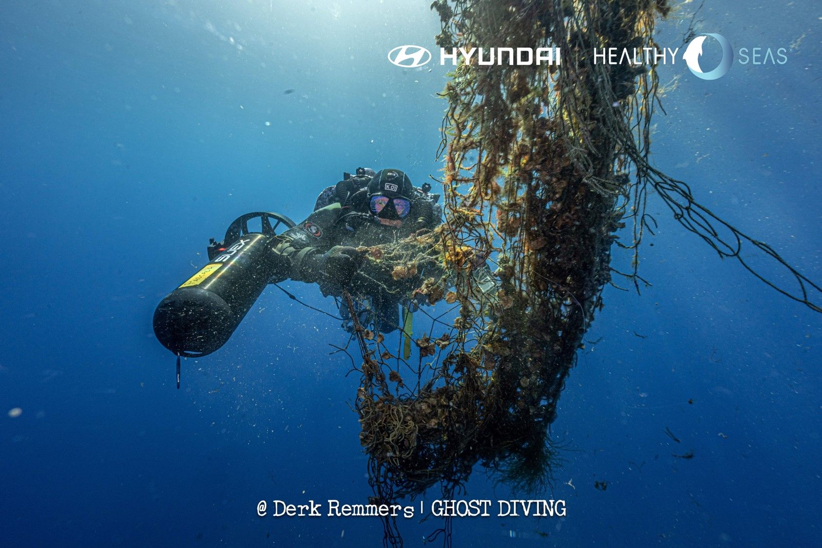 Hyundai x Healthy Seas Lampedusa 2 1 - La asociación de Hyundai Motor y Healthy Seas se sumerge profundamente para proteger la vida marina y promover una economía circular
