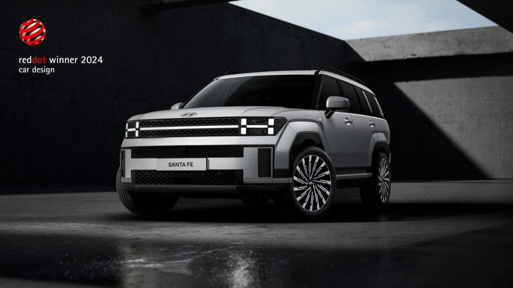 Image 1 2024 Red Dot Award Santa Fe 1024x576 - The all-new SANTA FE obtiene el premio Red Dot Design