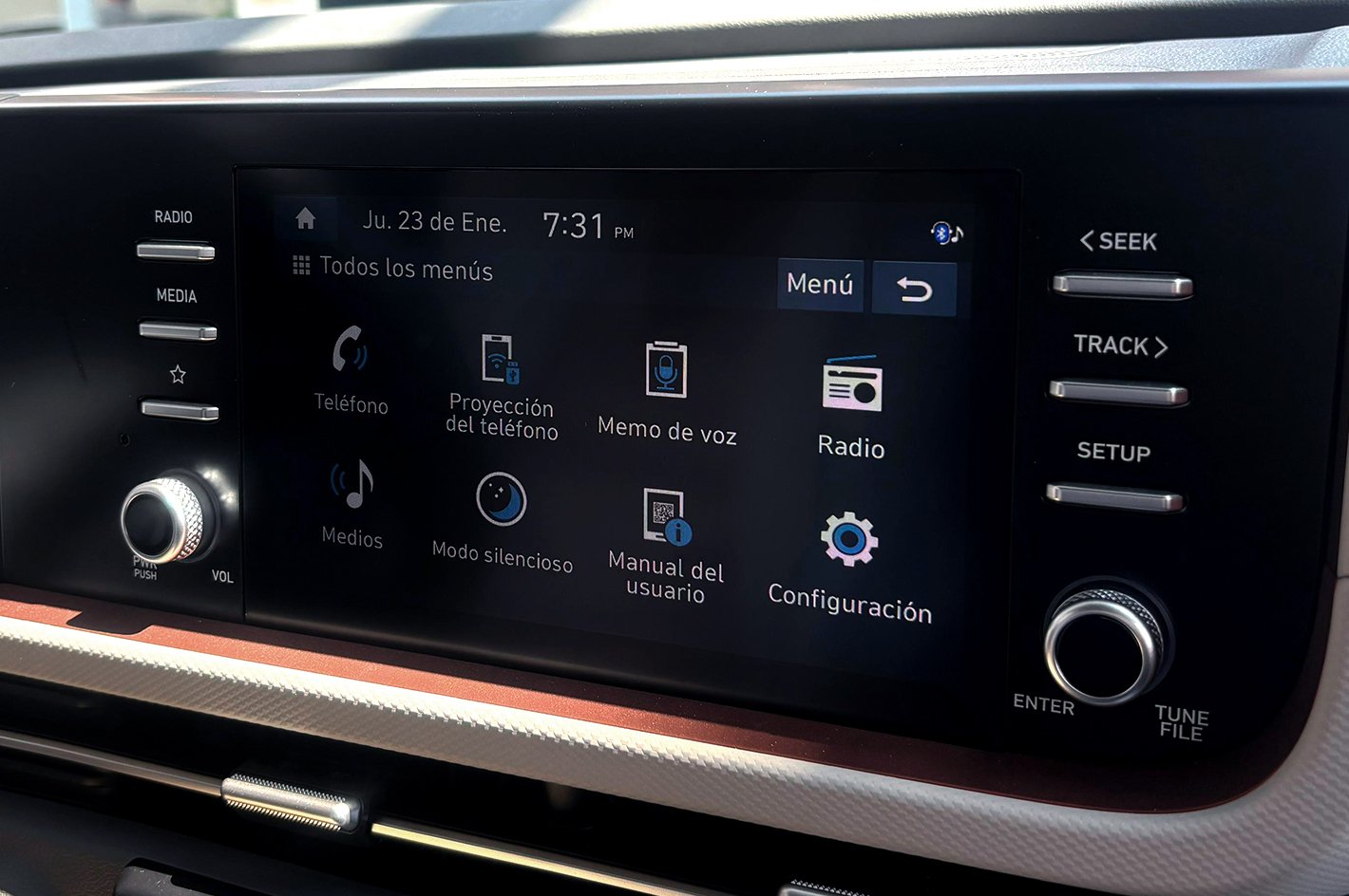 Radio touch 8  con Apple CarPlay® Android Auto™ - Destacado
